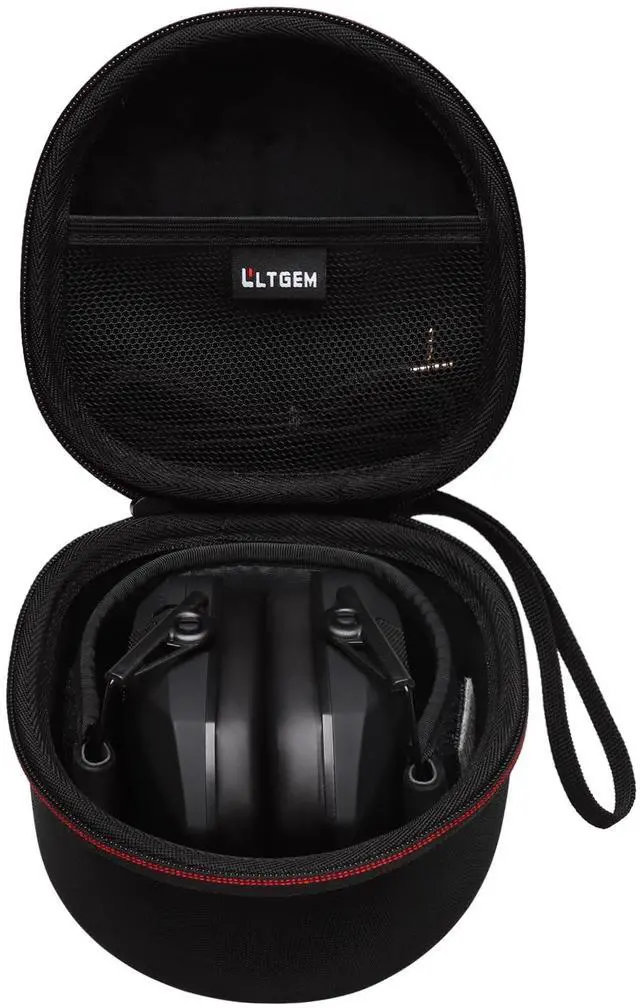 Main image of LTGEM Hard Case for Shooting or Hunting Noise Reduction Headphones | Compatible with Walker's/PROHEAR/Howard LEIGHT/Peltor / 3M / ZOHAN/EARMOR/TACWIN Ear Protection