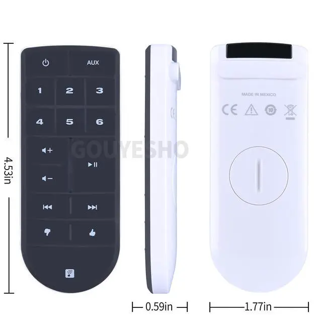 Alt view image 5 of 5 - New Replacement Remote Control for Bose SoundTouch 10 20 30 Series II III Music System