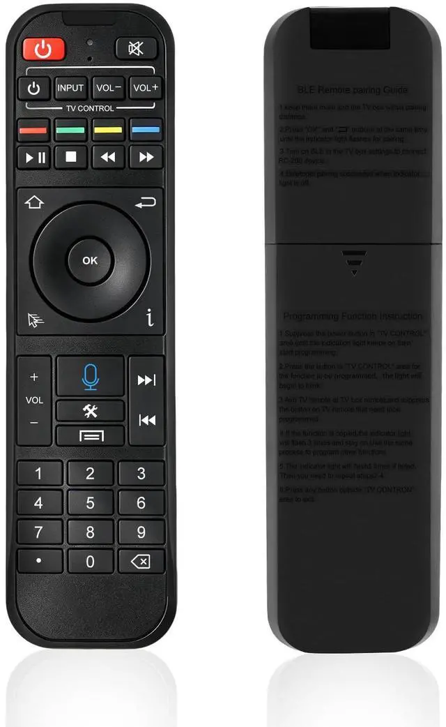 Main image of New RC-200 Replacement Smart Bluetooth Voice Remote Control Compatible with SuperBox S6 Max, S5 Pro, S5 Max, S6 Pro, S6 Ultra, Elite Ultra, Elite Pro+, S3 Pro and S4 Pro