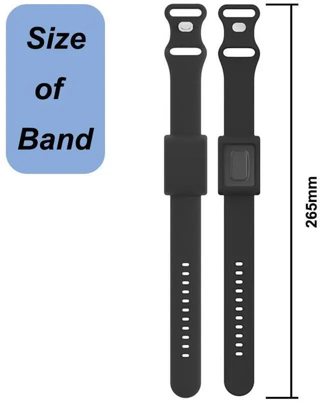 Alt view image 4 of 7 - Bands for Whoop 4.0/5.0 - Soft Silicone Watch Strap Wristband Replacement for Whoop Fitness & Activity Tracker Accessories