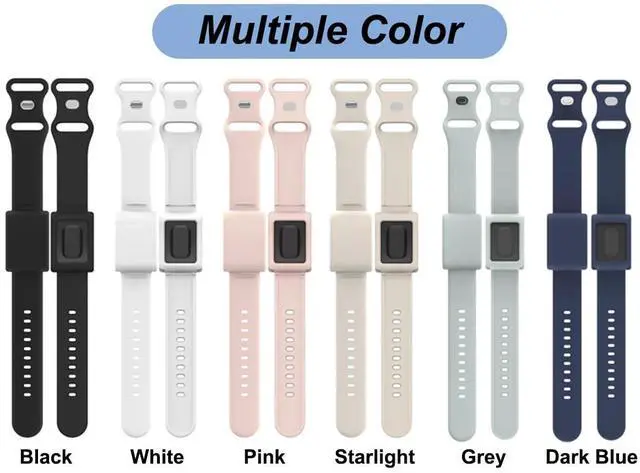 Alt view image 7 of 7 - Bands for Whoop 4.0/5.0 - Soft Silicone Watch Strap Wristband Replacement for Whoop Fitness & Activity Tracker Accessories