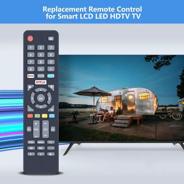 Alt view image 2 of 5 - New Replacement Remote Control for SILO Smart LCD LED HDTV TV SL7520VF SL3220V1 SL5020V12
