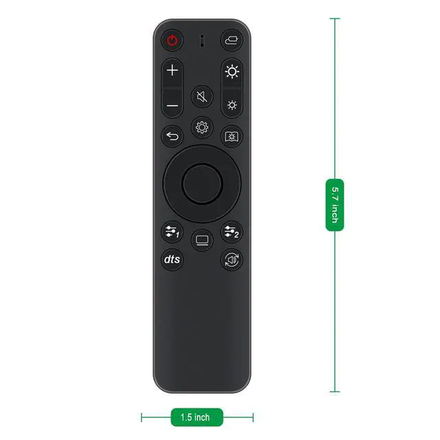Alt view image 4 of 6 - AKB76044701 Replace Remote Control Compatible with LG OLED Gaming Monitor | 27GR95QE-B 27GR95QL-B 27GS95QX-B 27GS95QE-B 45GR95QE-B 27GR95QL 27GS95QE 45GR95QEB 27GS95QX 45GR95QE-B.AUS 27GR95QE 45GR95QE