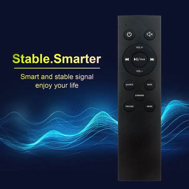 Alt view image 4 of 7 - NS-HTSB22 Replacement Remote Control Compatible with Insignia Soundbar | NS-HTSB22 NS-SBAR21F20