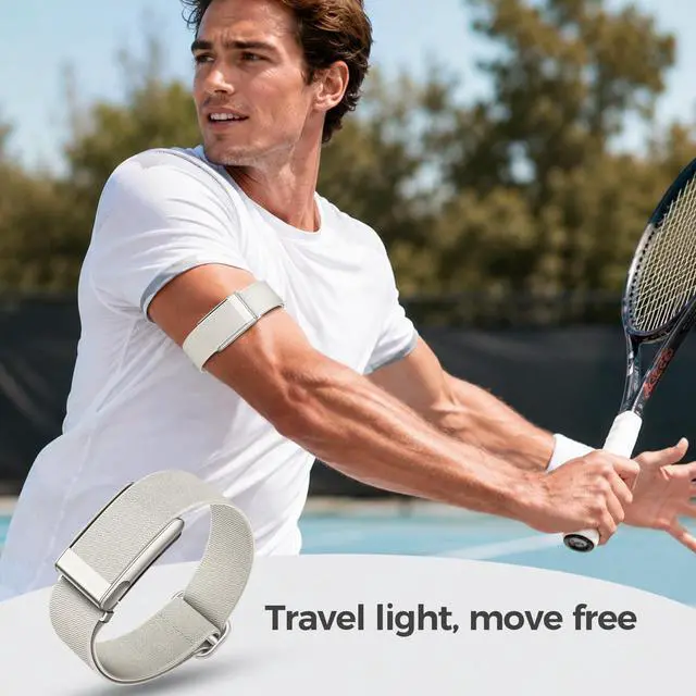 Alt view image 7 of 7 - Stretchy Bicep Band Compatible with WHOOP 5.0/MG, One, Peak & Life