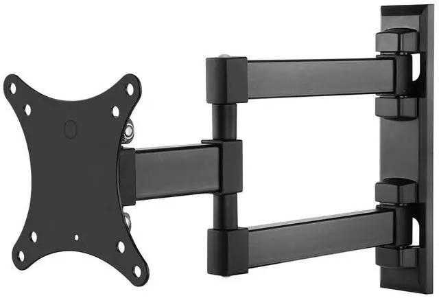 Main image of Commercial Full Motion TV Wall Mount Bracket Extra Long Extension Range to 13" for 13" to 27" TVs up to 33lbs, Max VESA 100x100, UL Certified