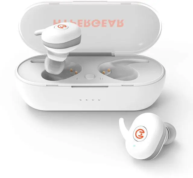 Main image of Active True Wireless Bluetooth Earbuds Noise Cancelling Mic, HD Stereo Sound, Touch Control, Quick Pairing, IPX5 Waterproof, Charging Case Wireless Headphones for iPhone & Android, White