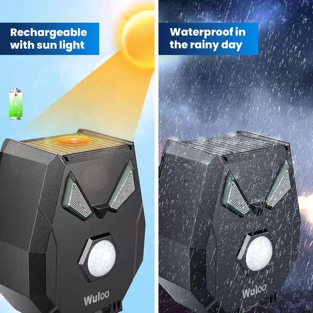Alt view image 5 of 6 - Solar Driveway Alarm Wireless Outside Weatherproof 1/3 Mile Long Range, Outdoor Motion Sensor Detector Alarm Driveway Alert System with Rechargeable Battery/Expandable (4 Sensors &1 Receiver Set)