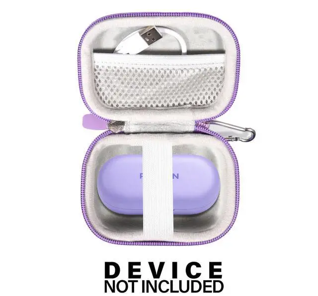 Alt view image 3 of 5 - Case for Raycon Fitness Open Ear Earbuds Open Ear Headphones (Purple)