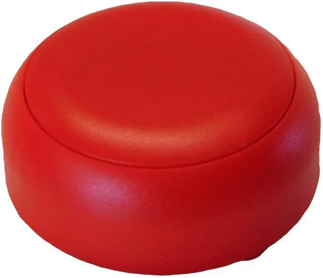 Main image of Recordable Buttons: 30-Second Talking Voice Recorder. The Elegante Patented Design. by The Original ® (Red Base/Red Top)