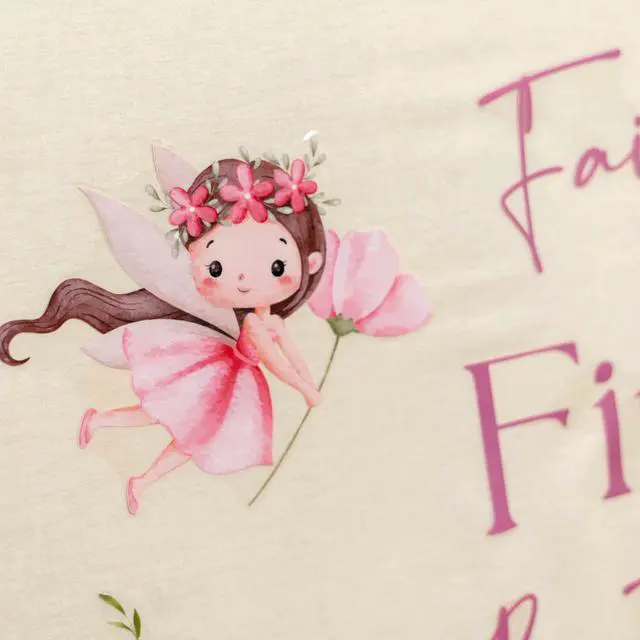 Alt view image 7 of 7 - Fairy First Birthday Decal - Floral Theme Party Decorations,Wildflower Our Little Fairy is Turning One Photography Background for Girls