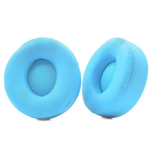 Alt view image 6 of 6 - Protein Solo Pro Replacement Earpads - Light Blue | Compatible with Beats Solo Pro, Soft Memory Foam Ear Cushions, 3M Adhesive for Secure Fit, Comfortable Upgrade