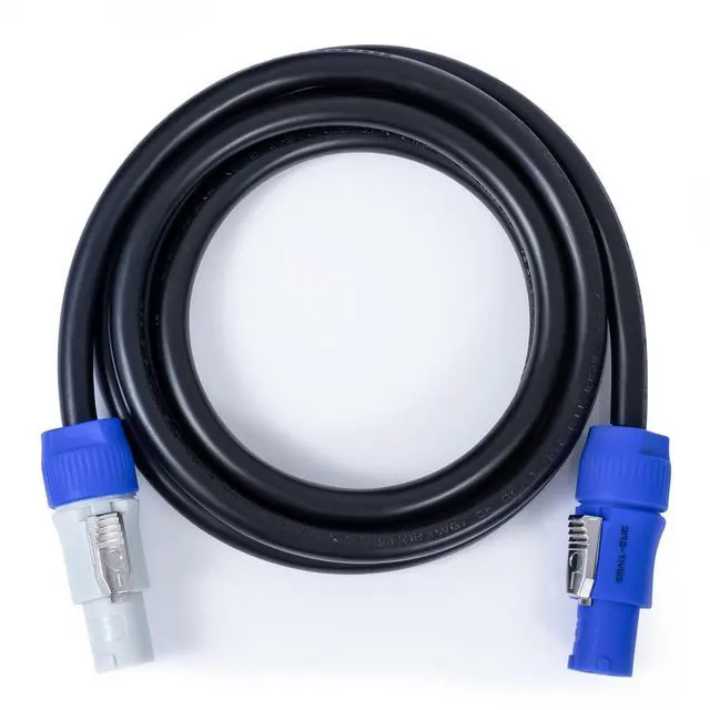 Alt view image 7 of 7 - Power Connector Extension Cable 6 ft, 12AWG Input to Output | Heavy-Duty Power Extension, Secure Locking Connection, Stable Power Transfer, Professional Stage Applications