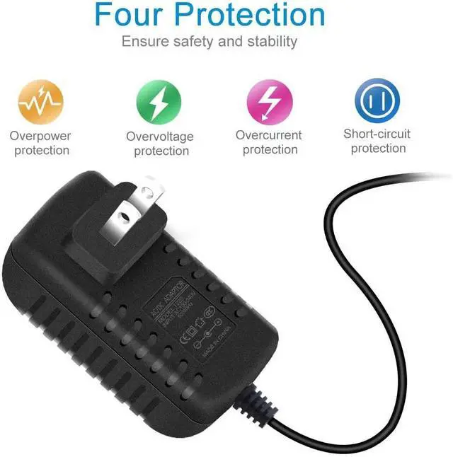 Alt view image 2 of 4 - 19V AC DC Adapter Power Cord Compatible with Lefant Robot Vacuum Cleaner M201 M210 Pro M200 M213 M300 M501 M520 T800 M571 Power Supply Charger