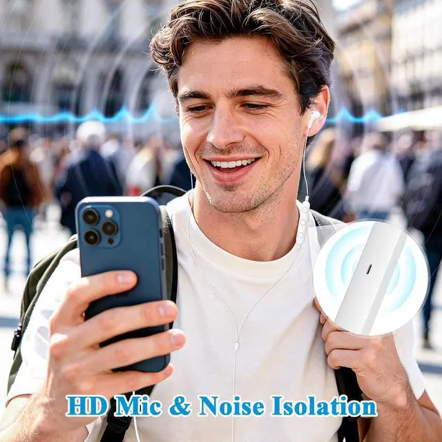 Alt view image 4 of 6 - MFi-Certified Lighting Earbuds for iPhone 14 13 12 11 Pro Max White | Magnetic Ear Buds Earphones Built-in Mic Volume Control Wired Headphones for iPhone 14 Plus 13 Pro 11 Pro Max XS XR 8 7 Plus