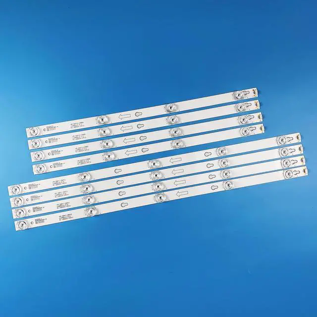 Main image of 8 PCS LED Backlight Strips for TCL 55'' TV L55P2-UDN TOT-55D2900 L55E5800A U55P6006 55UC6406 LB5505 55UC6426 L55S4900FS L55S4900 JL.D55051330-004ES-M JL.D55041330-004ES-M 55U6700C 55D2900