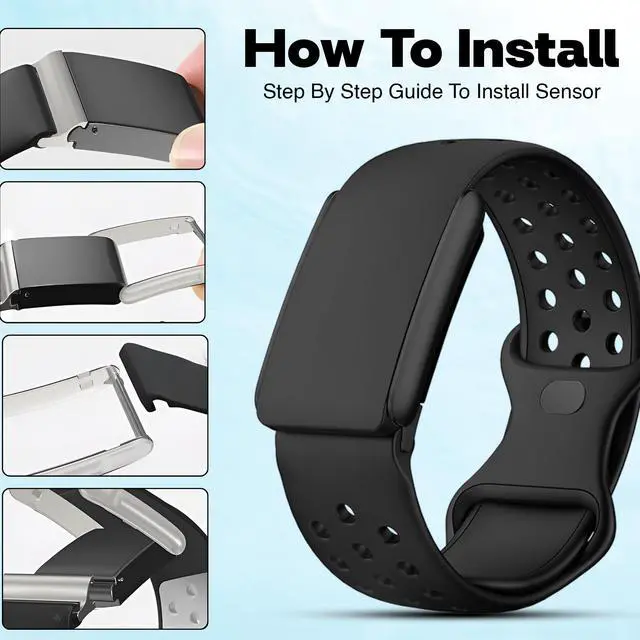 Alt view image 4 of 6 - Whoop 5.0 Compatible Silicone Strap Adjustable Sport-Inspired Band, Breathable & Lightweight Replacement Wristband for Men & Women