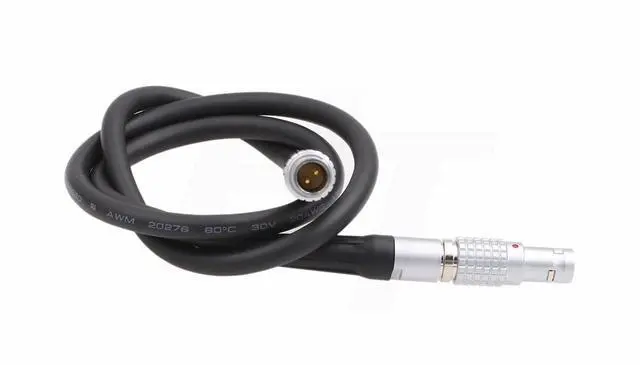 Alt view image 4 of 4 - 0B 2 Pin Male to 2 Pin Male Power Cable for Teradek Bolt Bond, ZCAM E2, ARRI Alexa Camera and Transvideo StarliteHD Monitor, Zacuto Viewfinder, RED Camera (30cm)