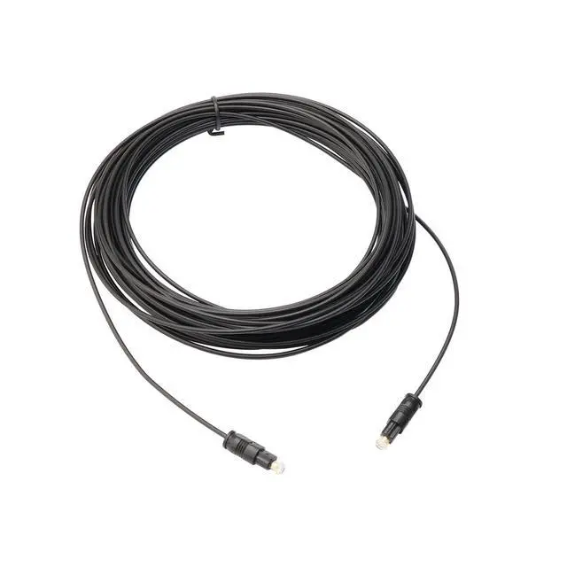 Main image of 15M Black Digital Fiber Optical Audio SPDIF TosLink Cable