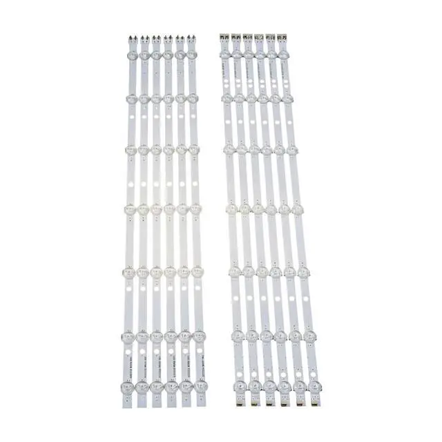 Alt view image 7 of 7 - 12 pcs LED Backlight Strips for Samsung 60" | 6L+6R; Fits UN60H6203, UN60J6200AF; Replaces BN96-29074A, BN96-29075A, 2013SVS60