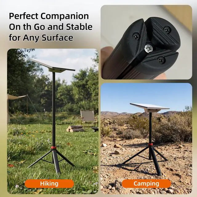 Alt view image 6 of 6 - Starlink Mini Tripod Stand Adjustable Height 2.8FT for Travel and Camping