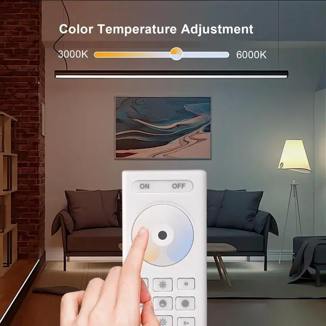 Alt view image 4 of 6 - CCT Dual White RC02RF RF Remote 2.4G 4-Zone for CCT LED Strip Controller | Touch Remote Panel Supports Dual White CCT Adjustment CCT LED Strip Controller Work with WB5 LM052 LM053 C02W C02Z C02RF
