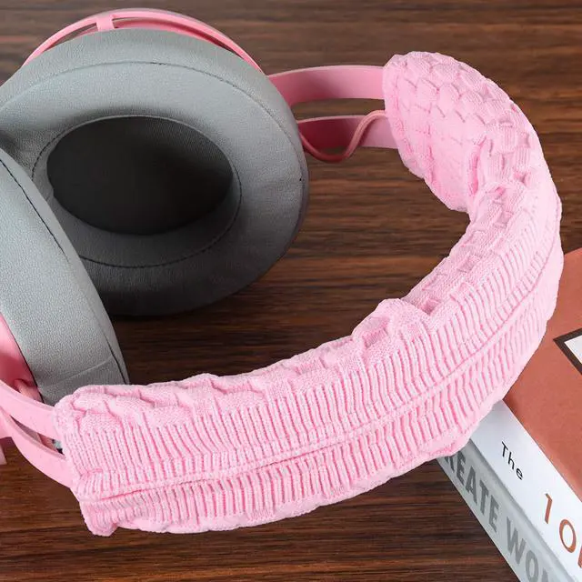 Alt view image 6 of 6 - Flex Fabric Headband Cover Compatible with Razer Kraken Pro V2, 7.1 V2, Ultimate, Tournament Edition Headphones, Replacement Repair Part, Easy DIY Installation (Pink)