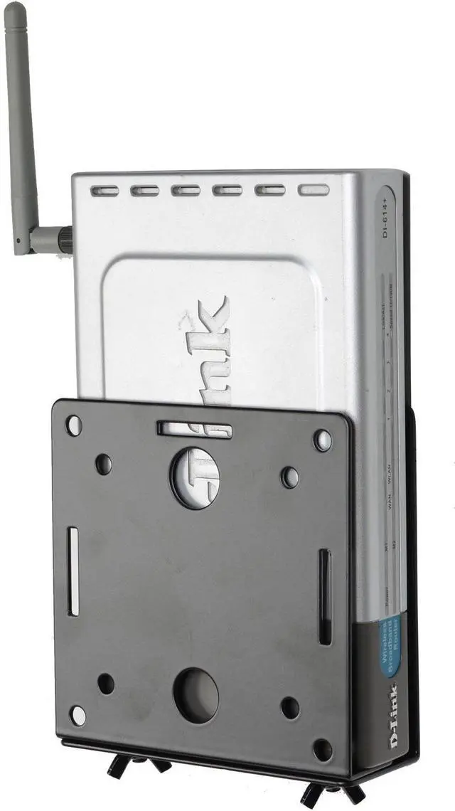 Main image of Adjustable Small Device Wall-Mounted Bracket for Cable Box Digital TV Media Players Game Consoles MTC02B 1QJ