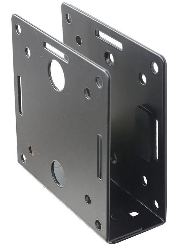 Alt view image 7 of 7 - Adjustable Small Device Wall-Mounted Bracket for Cable Box Digital TV Media Players Game Consoles MTC02B 1QJ
