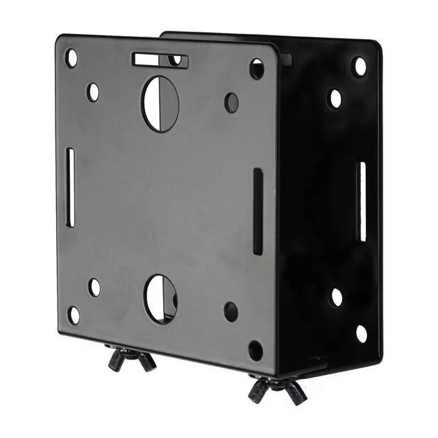 Alt view image 6 of 7 - Adjustable Small Device Wall-Mounted Bracket for Cable Box Digital TV Media Players Game Consoles MTC02B 1QJ