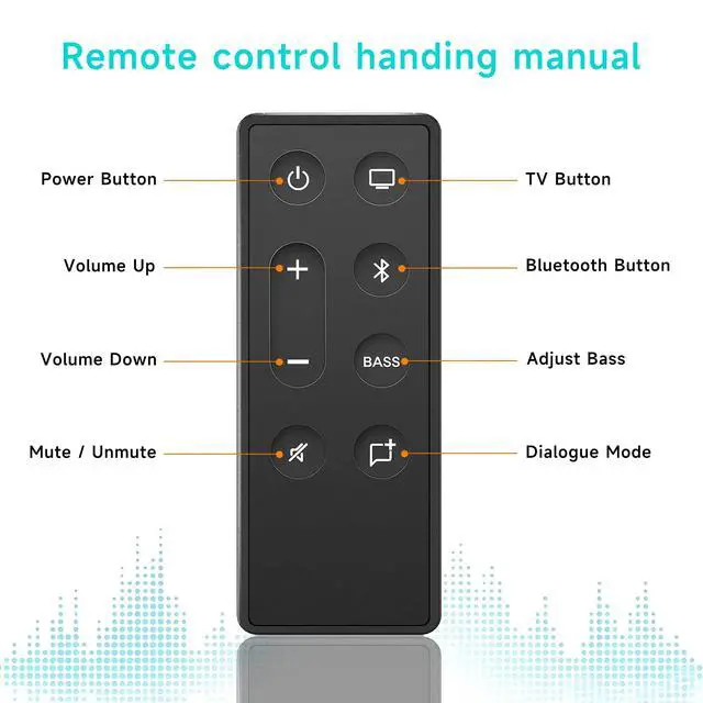 Alt view image 3 of 7 - Replacement Remote Compatible with Bose Solo 5 10 15 Series II Soundbar IR Control TV Speaker TV Sound System, No Pairing, Just Add CR2032 Coin Cell
