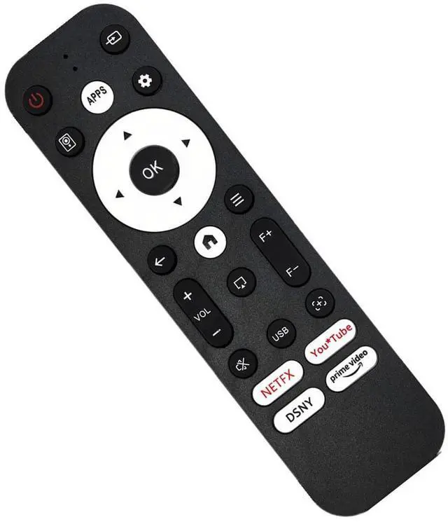 Main image of Replacement Remote Control for VOPLLS Q5,VISSPL H86,Futuzen P30 Projectors