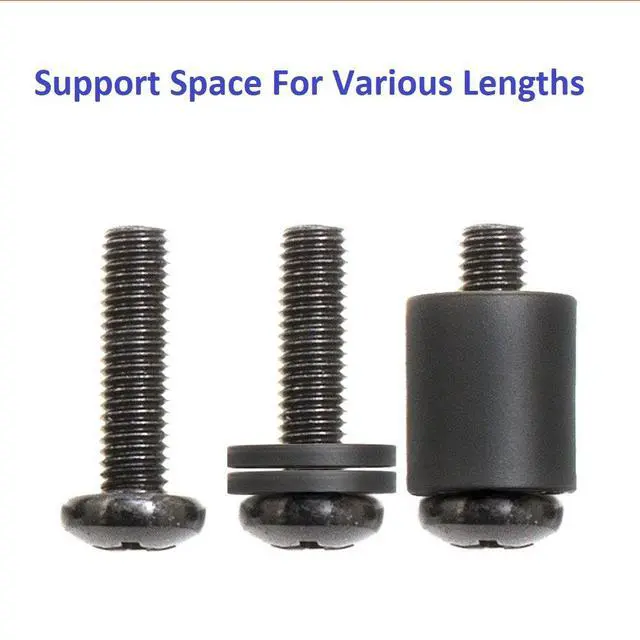 Alt view image 3 of 5 - Universal TV Mount Hardware Pack - Fits All TVs Up to 80" - M4, M5, M6, M8 Screws and Spacer Assortment