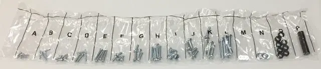 Alt view image 5 of 5 - Universal TV Mount Hardware Pack - Fits All TVs Up to 80" - M4, M5, M6, M8 Screws and Spacer Assortment