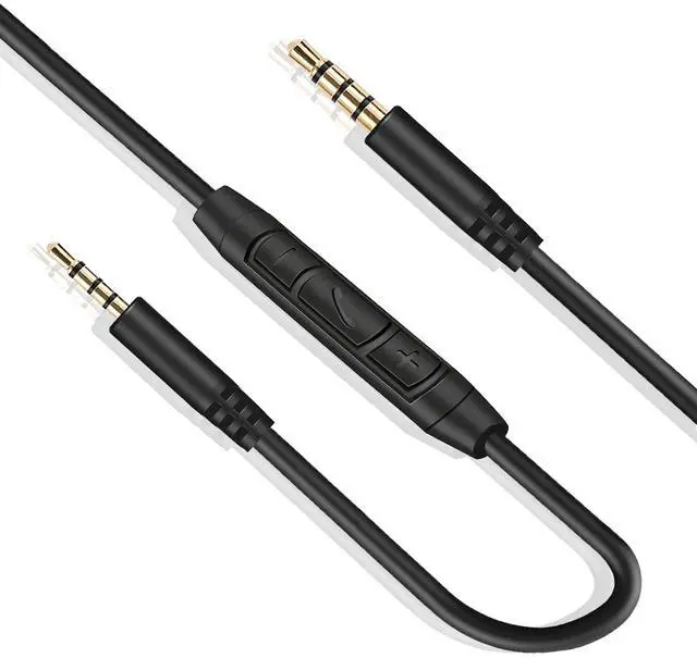 Main image of 3.5mm to 2.5mm Audio Cable Replacement Cord for Bose Headphones Aux Wire | In-line Mic, Volume Control, Work for Bose NC700 QuietComfort Ultra 45 QC45 QC35II QC35 QC25 JBL Tune 720BT 660NC 670NC 770NC