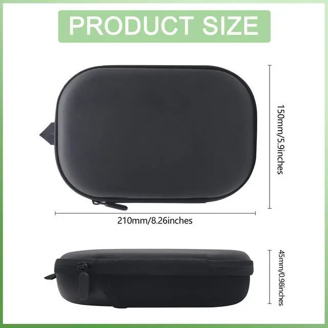Alt view image 3 of 7 - Headphone Headset Hard Case Compatible with Bose QuietComfort QC Ultra QC45 QC35 QC25 QC15 QCSE, Wireless Noise-canceling Headphone case with Cable Storage,Travel Storage Bag