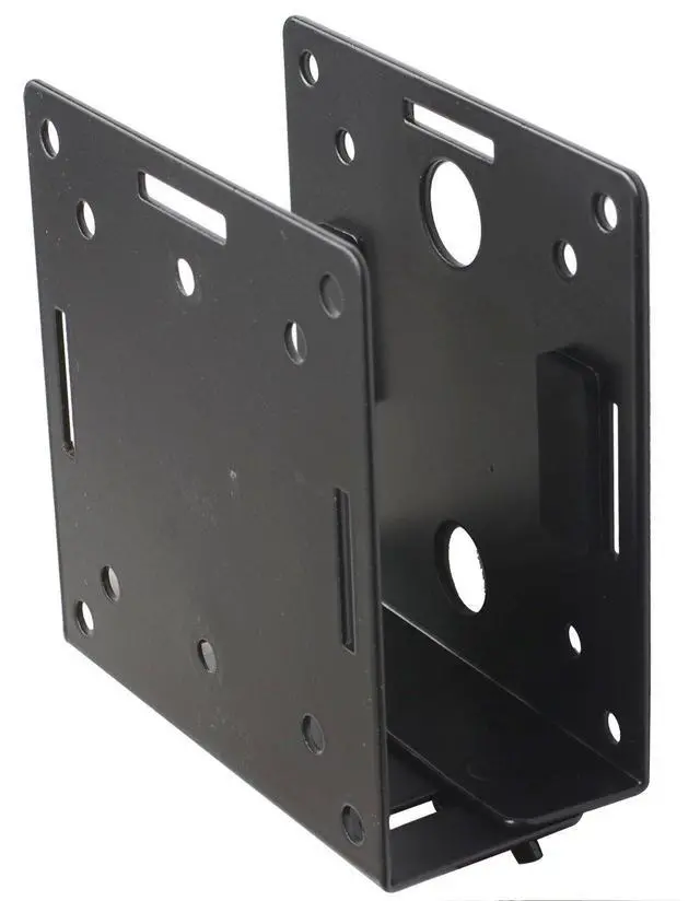 Alt view image 4 of 7 - Adjustable Small Device Wall-Mounted Bracket for Cable Box Digital TV Media Players Game Consoles MTC02B 1QJ