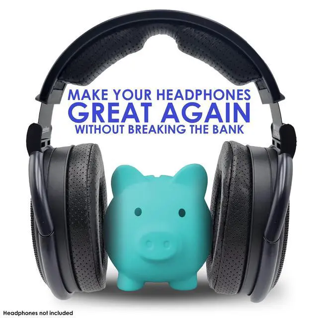 Alt view image 2 of 7 - AHG Premium Ear Pads & Headband Cushion Pad Compatible with Sennheiser Headphones HD600 HD650 HD660S HD 660S2 Massdrop X HD 6XX HD58X Jubilee HD580. Fenestrated Sheepskin | Thick AHG FlexiSoft Foam
