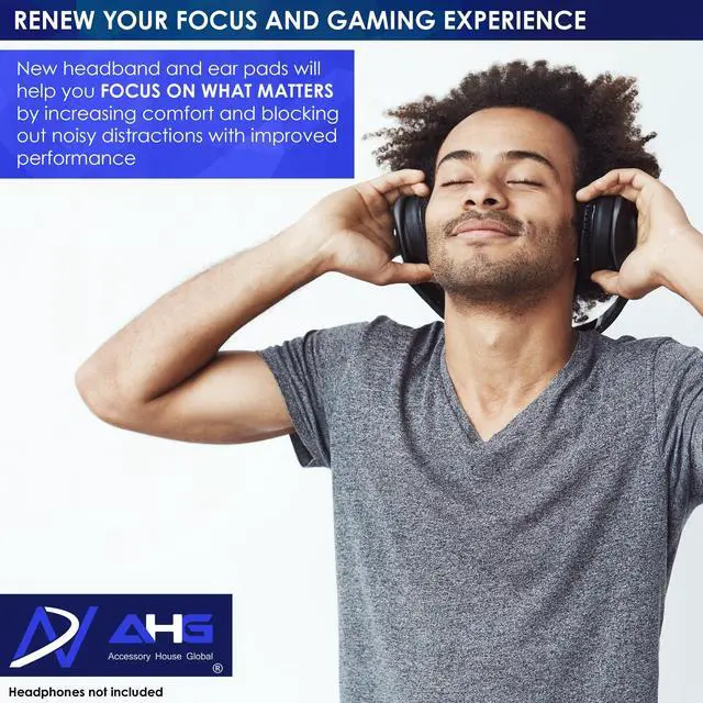 Alt view image 5 of 7 - AHG Premium Ear Pads & Headband Cushion Pad Compatible with Sennheiser Headphones HD600 HD650 HD660S HD 660S2 Massdrop X HD 6XX HD58X Jubilee HD580. Fenestrated Sheepskin | Thick AHG FlexiSoft Foam