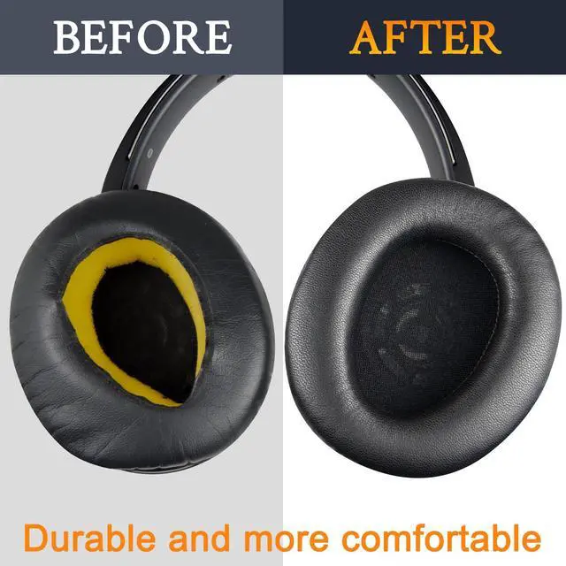 Alt view image 5 of 6 - Lambskin Earpads for Sony WH-CH700N/MDR-ZX780/MDR-ZX770 - Black | for Sony WH-CH700N/MDR-ZX780/MDR-ZX770/MDR-10R Headphones