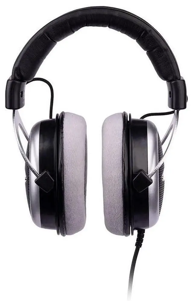 Alt view image 4 of 6 - Semi-Open Over Ear Wired Headphones, Low Deep Bass, Comfortable Headphones for Kids Teens Adults, for Smartphone, Computer, Laptop,Black