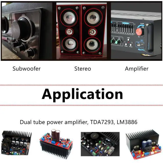 Alt view image 3 of 6 - 200W Toroidal Power Transformer, AC 110V to Dual AC 28V + Dual 12V + Single 12V Output Transformers for Tube Amplifiers,Preamp, Speaker Protection, Amp Boards