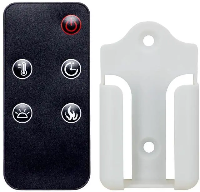 Main image of Replacement Remote Control for Greystone Electric Fireplace Heater F3025,W31BCFW,F31-18A,107760,with Wall Mounting Bracket