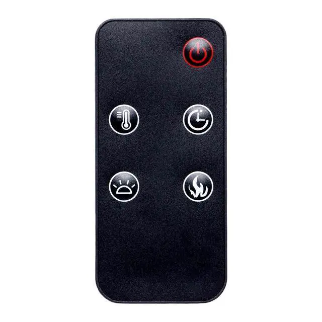 Alt view image 5 of 7 - Replacement Remote Control for Greystone Electric Fireplace Heater F3025,W31BCFW,F31-18A,107760,with Wall Mounting Bracket