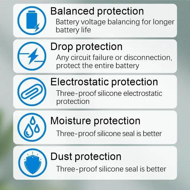 Alt view image 3 of 7 - BMS 19S 60V 30A Battery Management System Protection Board with Balance and NTC for Solar Energy Storage Electric car 3.2V lifepo4 Battery Pack (19S 60V 30A)