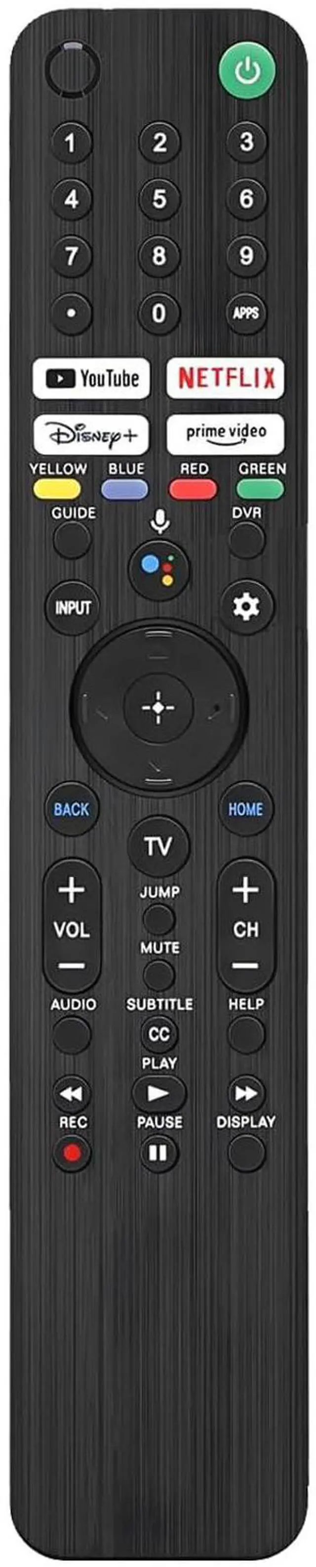Main image of RMF-TX520U Voice Remote Control Replaces for Sony Smart TV Remote Control and is Suitable for Sony 4K TVS or All 2019-2025 Remote Control for Bravia Smart TV