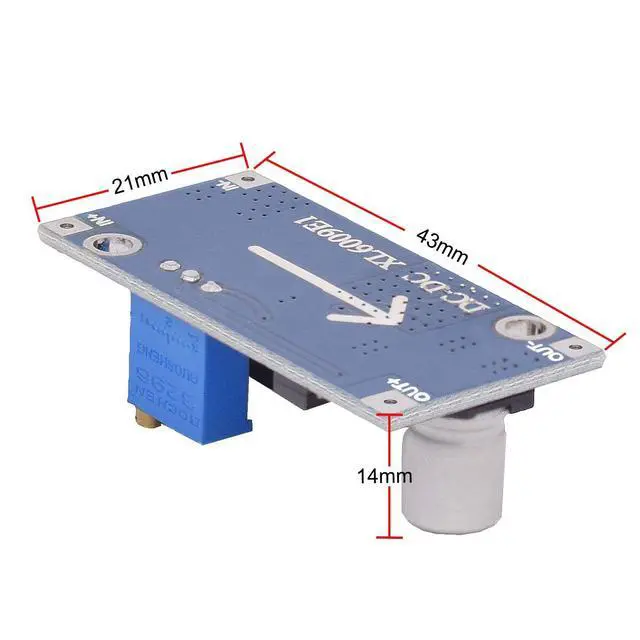 Alt view image 7 of 7 - XL6009 DC to DC Boost Converter 3.0-30V to 5-35V Step-up Transformer Power Module, Pack of 6