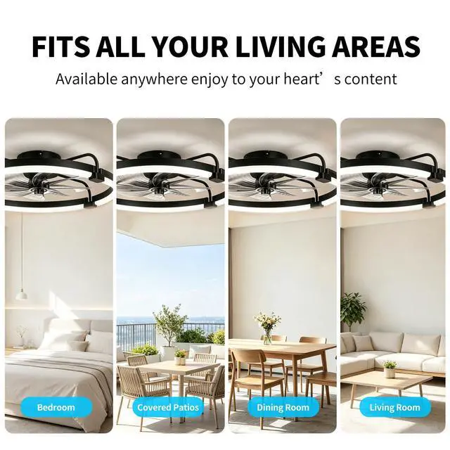 Alt view image 7 of 7 - Remote for Addlon 24'' 20''/ CHAREADA 20" Ceiling Fan with Light | Highly Compatible,Responsive,NFM024111-2,NFM024111-1,NFM024112-1,NFM024112-2,NFM20ABS7B01R1-KD03,25312
