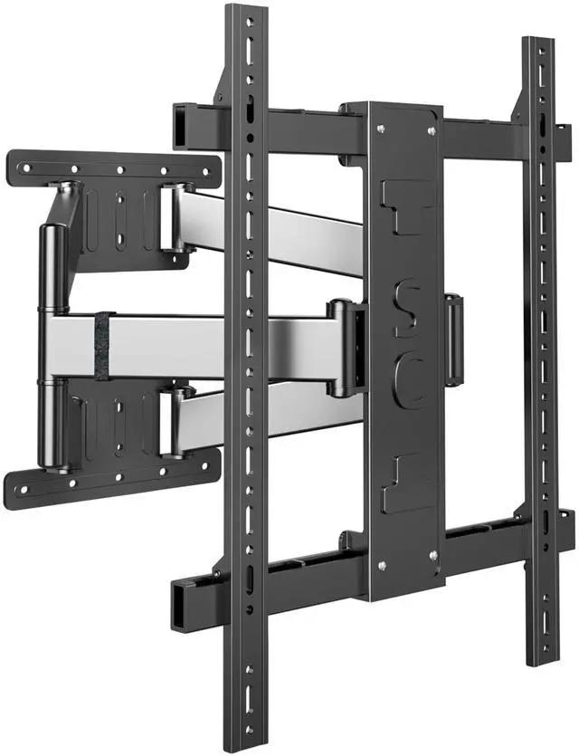 Main image of Corner TV Wall Mount for 50-90 inch TVs,Heavy Duty Holds 154 lbs | Ultra Slim 1.38" Low Profile Full Motion TV Mount, Long Extension Arm with Swivel & Tilt, Max VESA 650x600