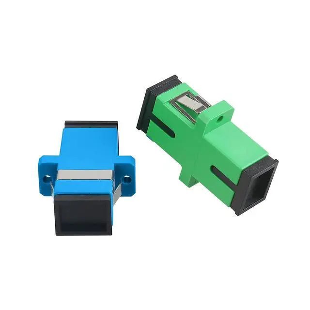 Alt view image 3 of 6 - Fiber Optic Couplers Kit for SC/UPC, SC/APC, ST, LC Cables, 5 Styles with 34pcs Fiber Optic Adapter Couplers for Single-Mode & Multi-Mode Patch Cords